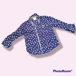 EUC FORE Axel & Hudson Corduroy Button Down Top Size 2T